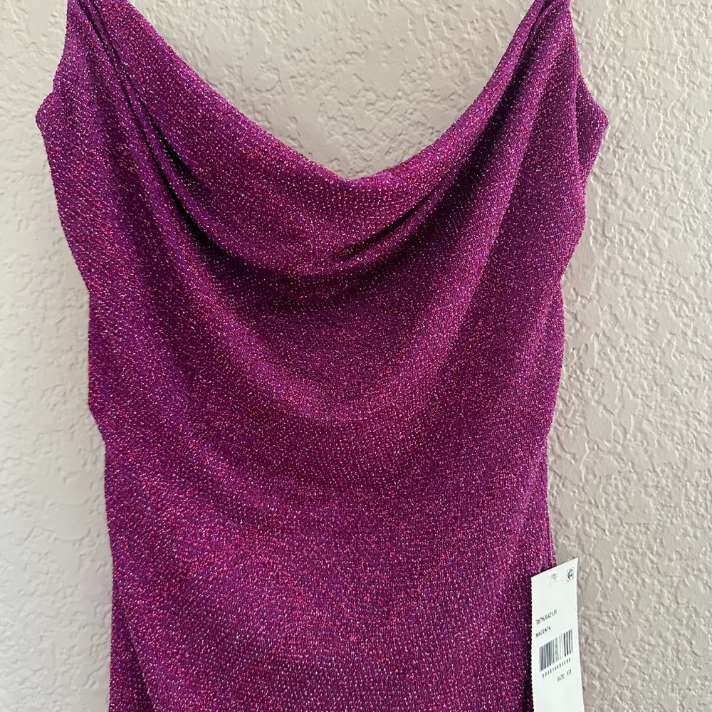 Purple Pink Short Homecoming Dress / Party Dress